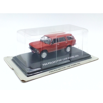 FSO Polski Fiat 125p Kombi 4x4 - skala 1:43 - DeAgostini
